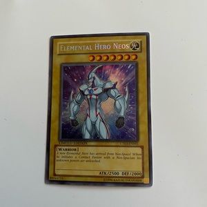 YuGiOh Elemental Hero Neos Limited Edition